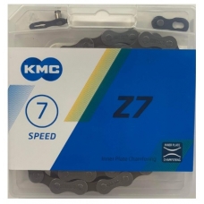 Jalgratta kett KMC Z7 7-speed 114 lüli+lukk